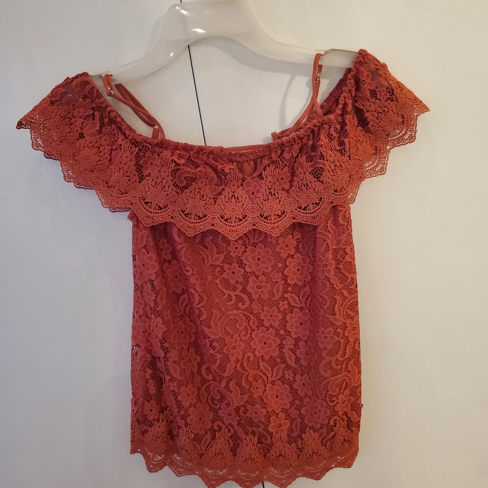 Lace Shoulder Cami